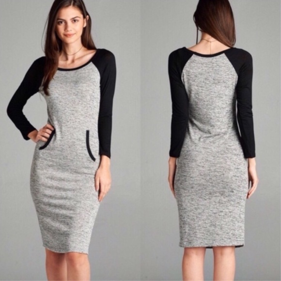 Dresses & Skirts - Raglan Sleeve Dress Dresses & Skirts - Raglan Sleeve Dress